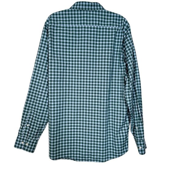 NEW Stantt Plaid Performance Button-Down Shirt Size XL Green Plaid - Picture 5 of 5